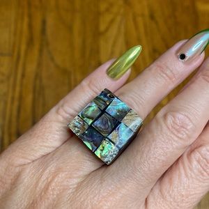 Seashell Ring Size 8